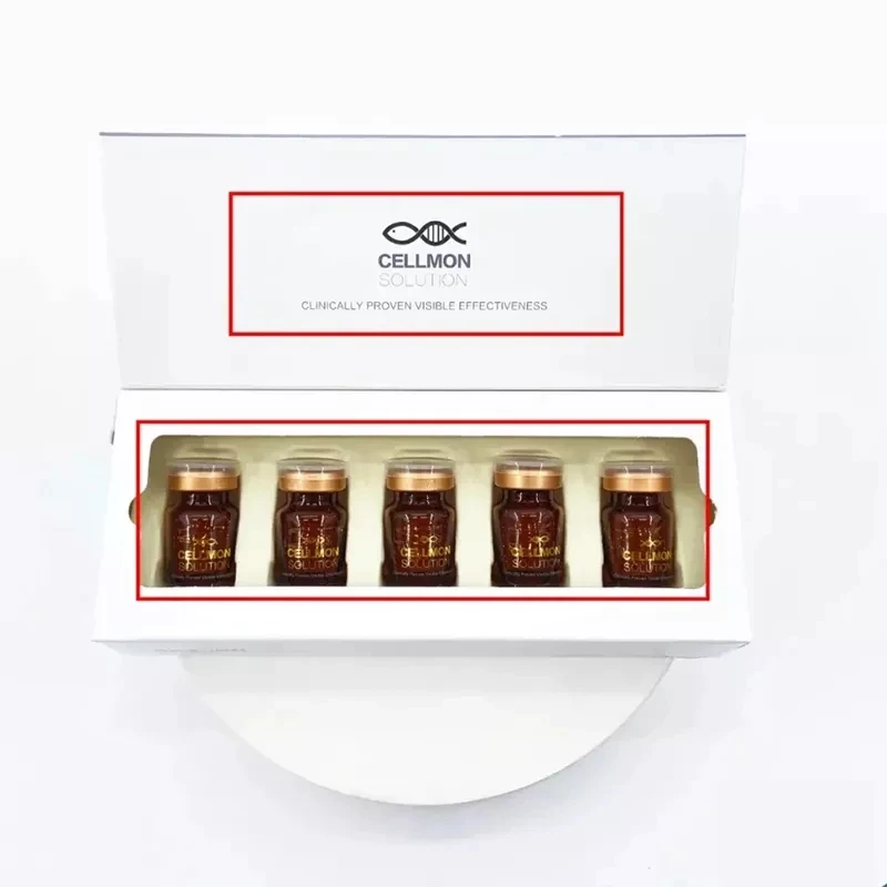 

5vial /box 3ml Korea Cellmon Solution Anti-Wrinkle Restore Skin Collagen Improve Skin Moisturize For Microneedle