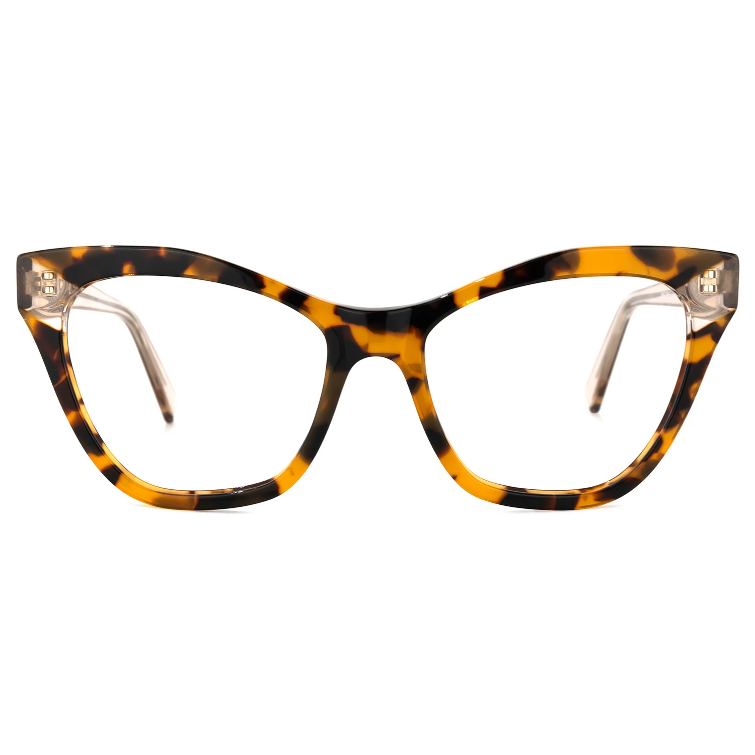 

Zeelool Vintage Acetate Oversized Cat Eye Glasses Frame with Clear Lens for Women Cyrus WA377494