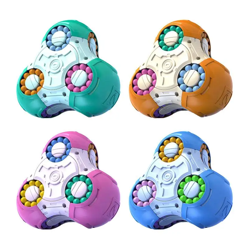 

Magic Bean Spinner Fidget Handheld Spinner Sensory Toy Stress And Relax Toys Creative Fidgets Relaxing Toy For Workplace And