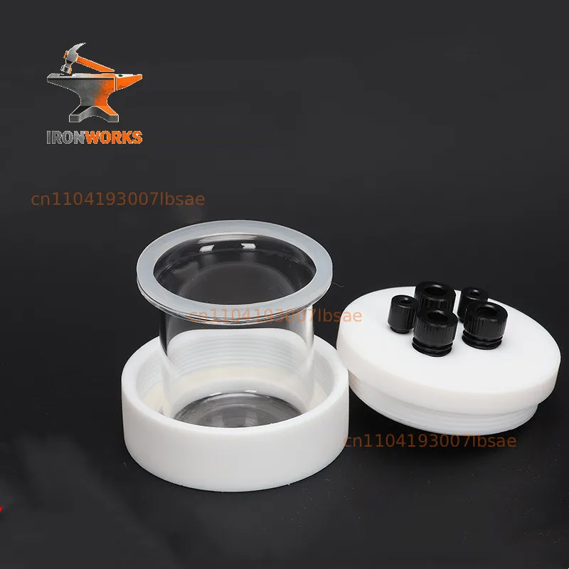 Super sealed quartz electrolytic cell, micro three electrode electrolytic cell 10ml, 20ml, 25ml, 50ml