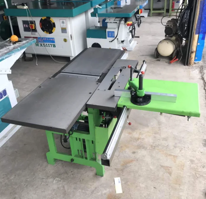 200mm 220V  Mini Bench Type Planing-Thicknessing Multifunction Machine Sliding Table Worldwide Use Woodworking Machinery Parts