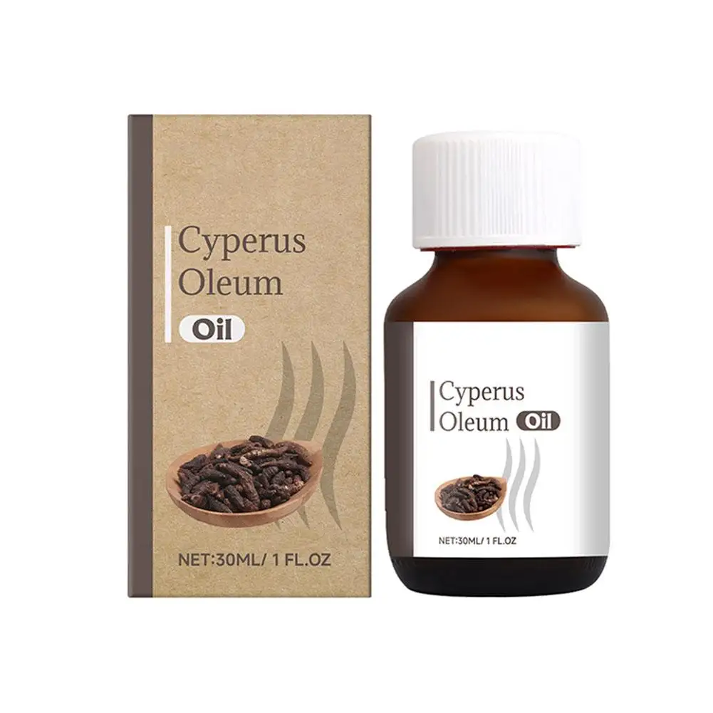 ธรรมชาติ Cyperus Rotundus Oil กําจัดขนอ่อนโยน Nourishing Body Massenger น้ํามันผิวผมผิว Inhibitor 30ml Care H0B8