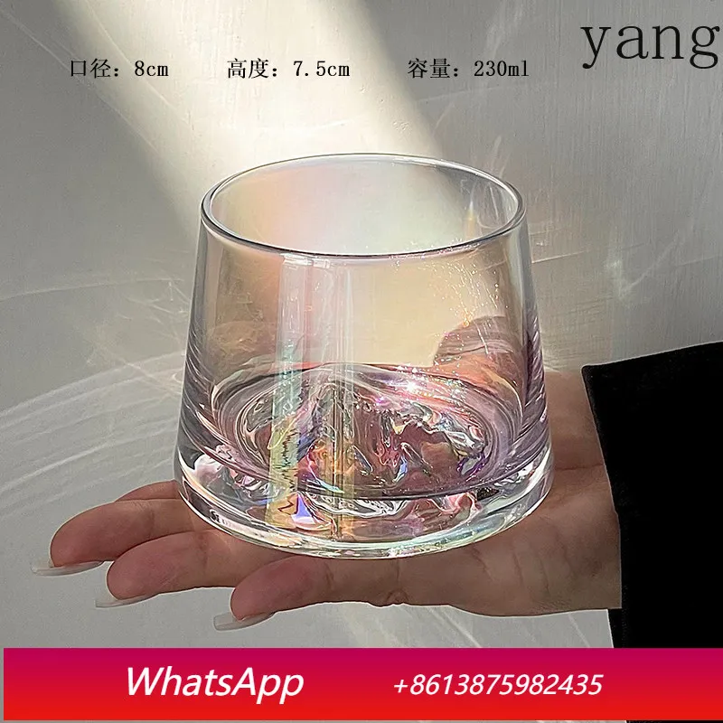 

CX Colorful Guanshan Cup Household Glass Iceberg Water Cup