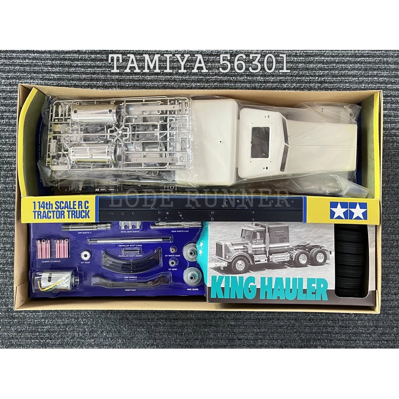 TAMIYA RC Truck 1/14 King Hauler 6 × 4 56301 Tractor KIT Model Toys for Boys