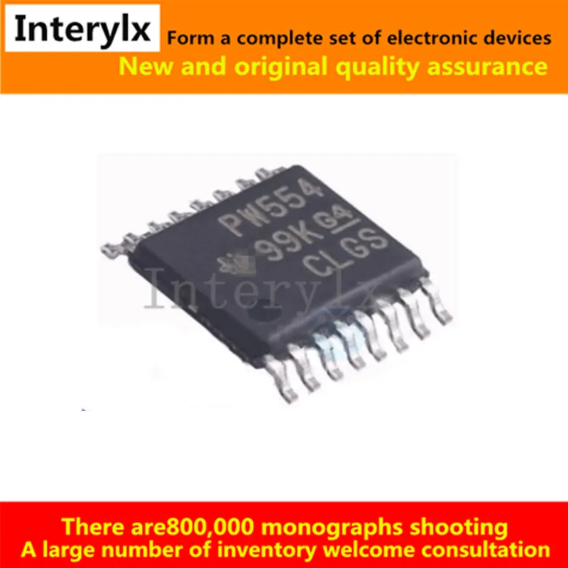 10Pcs/Lot TCA9554PWR TCA9554PW TCA9554 PW554 IC XPND 400KHZ I2C SMBUS 16TSSOP