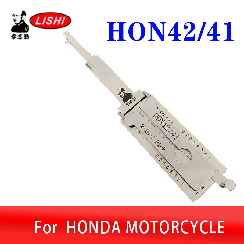 

HON42/41 LISHI 2in1 For HONDA Motorcycle Decoder Car Door Open tool Lock Pcik tool Locksmiths tool