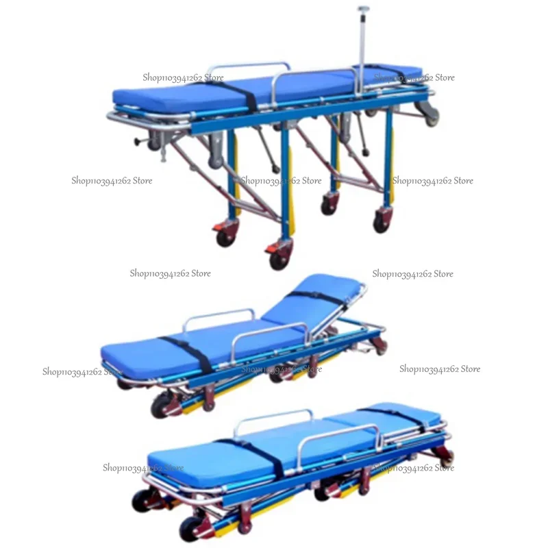 Ambulance stretcher emergency folding stretcher for hospital doctor nurse patient medical stretcher