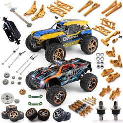 WLtoys 12402-A 104009 RC Car Truck Gold All Metal Upgrade Parts C-Seat Arm Differential Gear Chassis Anti-Collision Assembly