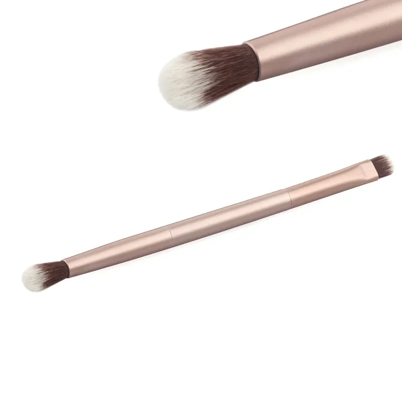 

1pc Professional Doubled Ended Eyeshadow Makeup Brushes Women Eye Shadow Cosmetic Brush Beauty Accessories Rose Golden Wholesale