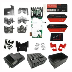 For M18 Li-ion Battery Plastic Case PCB Charging Protection Circuit Board Shell For Milwaukee 18V 9Ah Housings Sticker Label