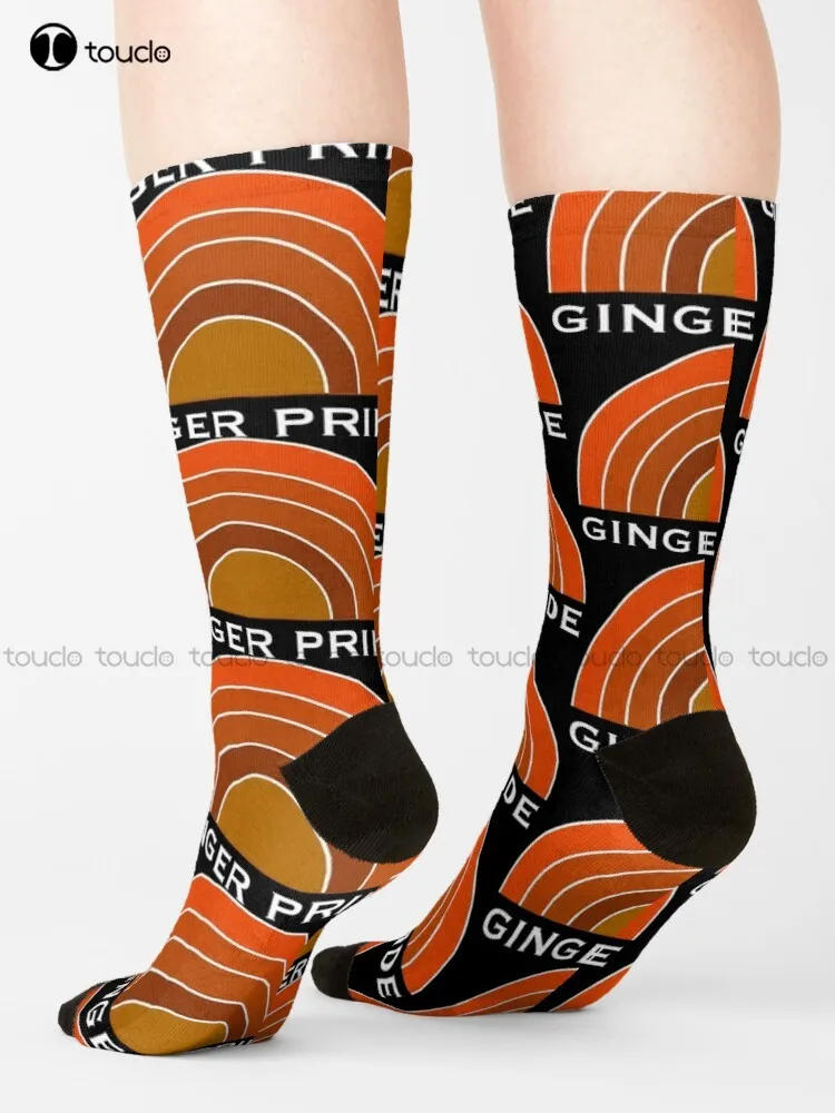 Ginger Pride - Rainbow - Redhead - Love Gingers - Ginger T Shirt - Gingers Shirt Socks Christmas Socks 360° Digital Print Art