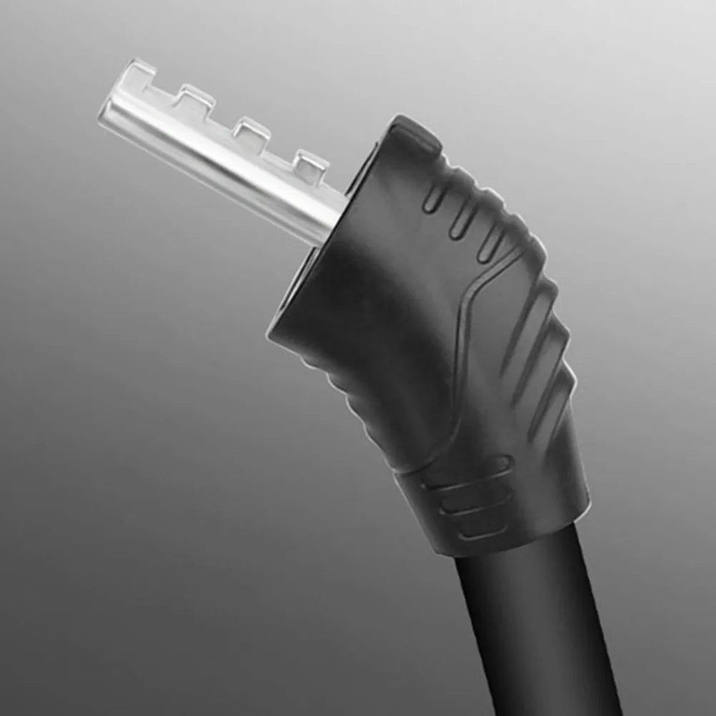 

1Pcs Portable Password Lock for Bike Durable Lightweight Coded Padlock Tire Lock Outdoor Anti-Theft Cycling Black