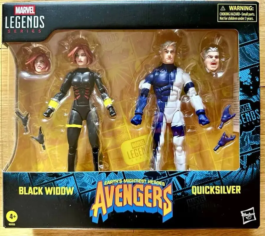

Legends Series Black Quicksilver 6 Inch Action Figure Anime Peripheral Model Garage Kit Customized Gifts For Adult