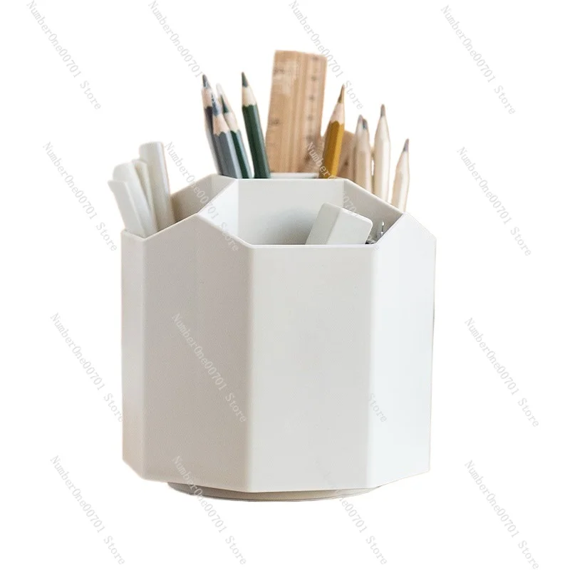 

New Rotary Pen Holder Multifunctional Storage Box Office Pen Holder