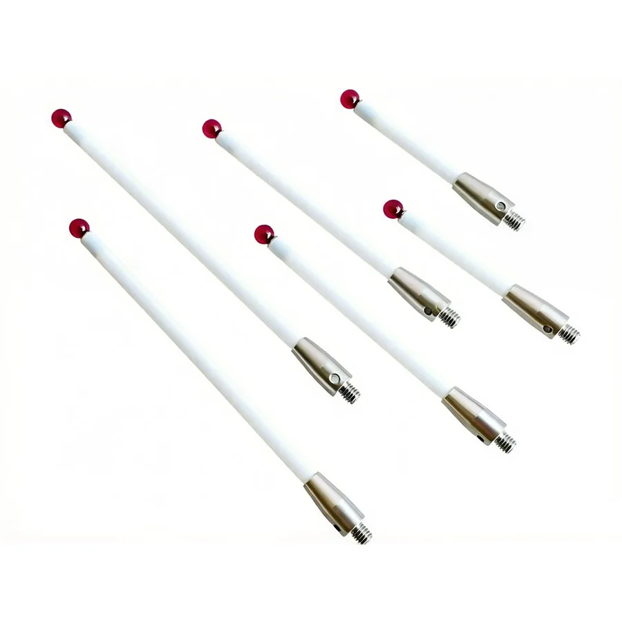 Ruby measuring needle M4 thread CNC machine probe ceramic rod extension rod carbon fiber measuring needle