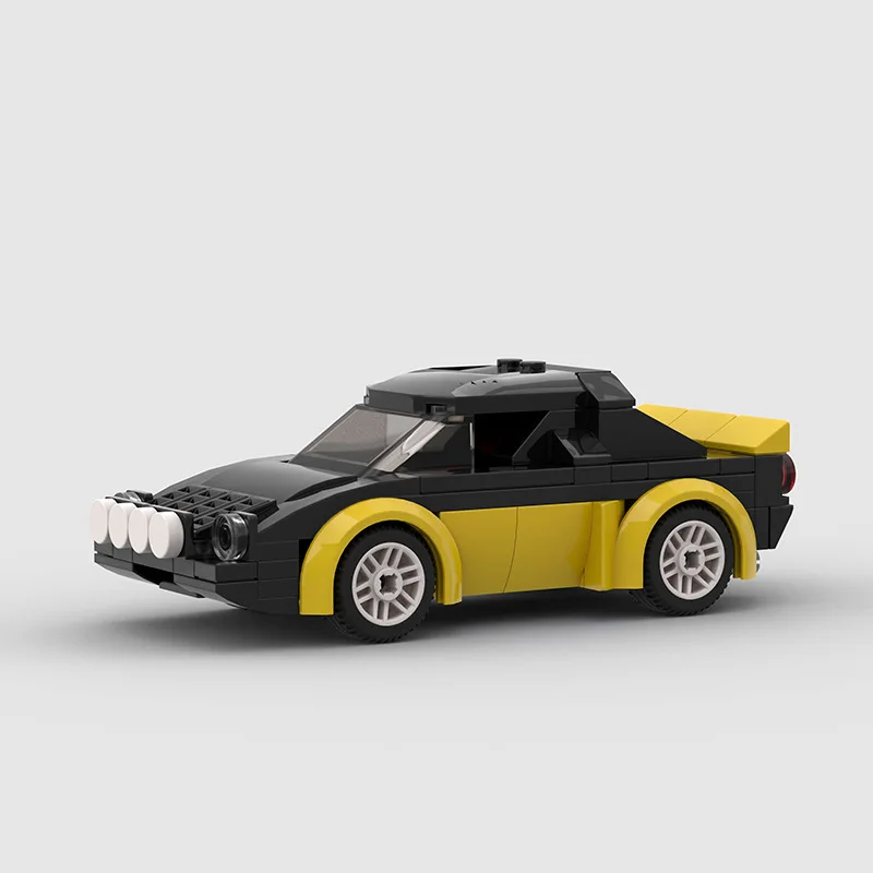 

Наборы строительных блоков MOC для сборки спортивных автомобилей для ралли, конструкторы, подарки, игрушки для мальчиков, девочек и взрослых, 144 детали