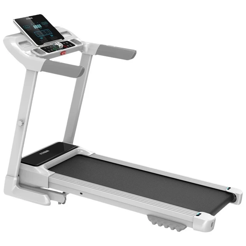 Professional Home Gym Treadmill Shock Absorption Motorized Electric for Exercise LED Screen for Users 120kg Shows Calorie