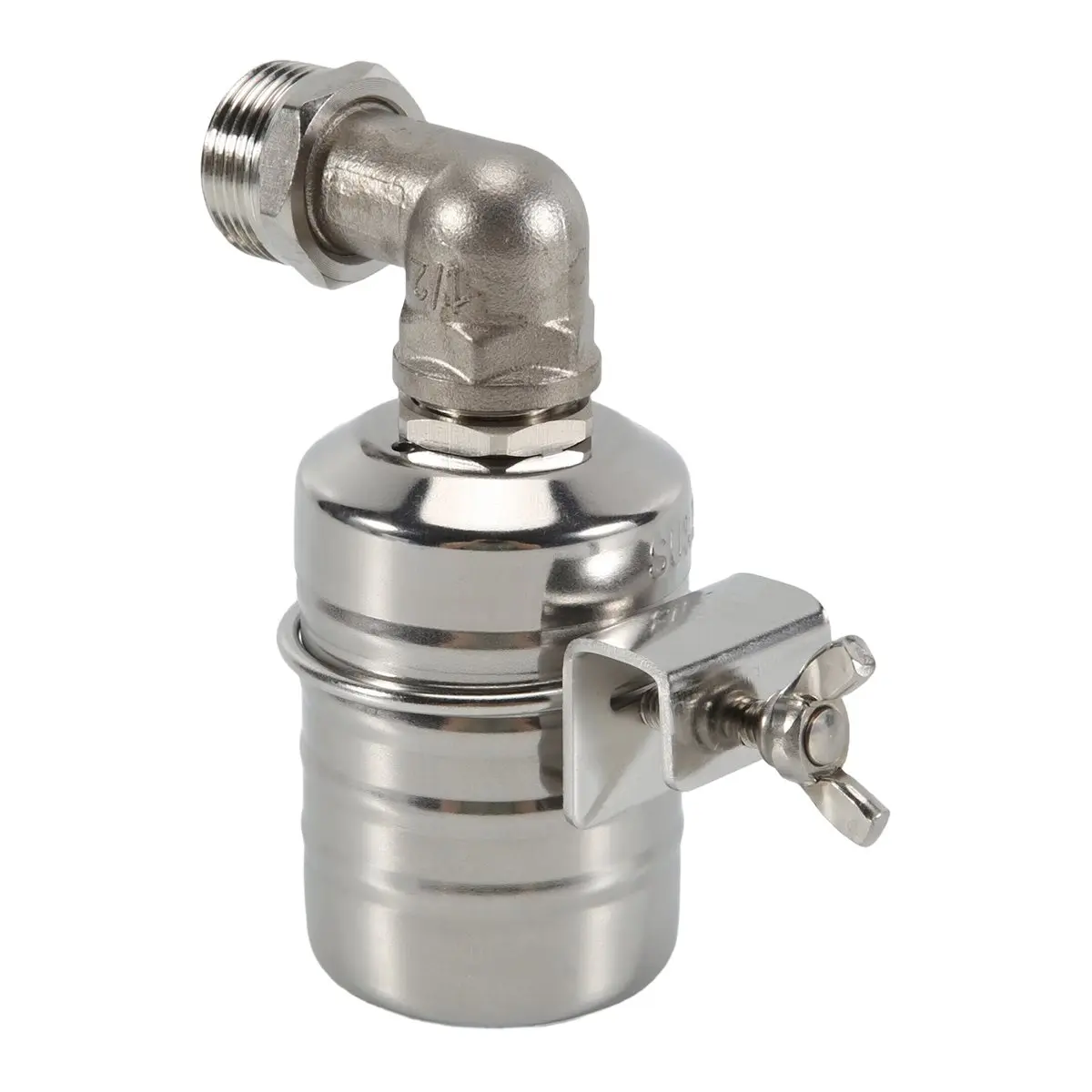 Final~~Float Valve,1/2 Inch to 3/4 Inch Water Float Valve,304 Stainless Steel Fully Automatic Water Level Control Float Valve