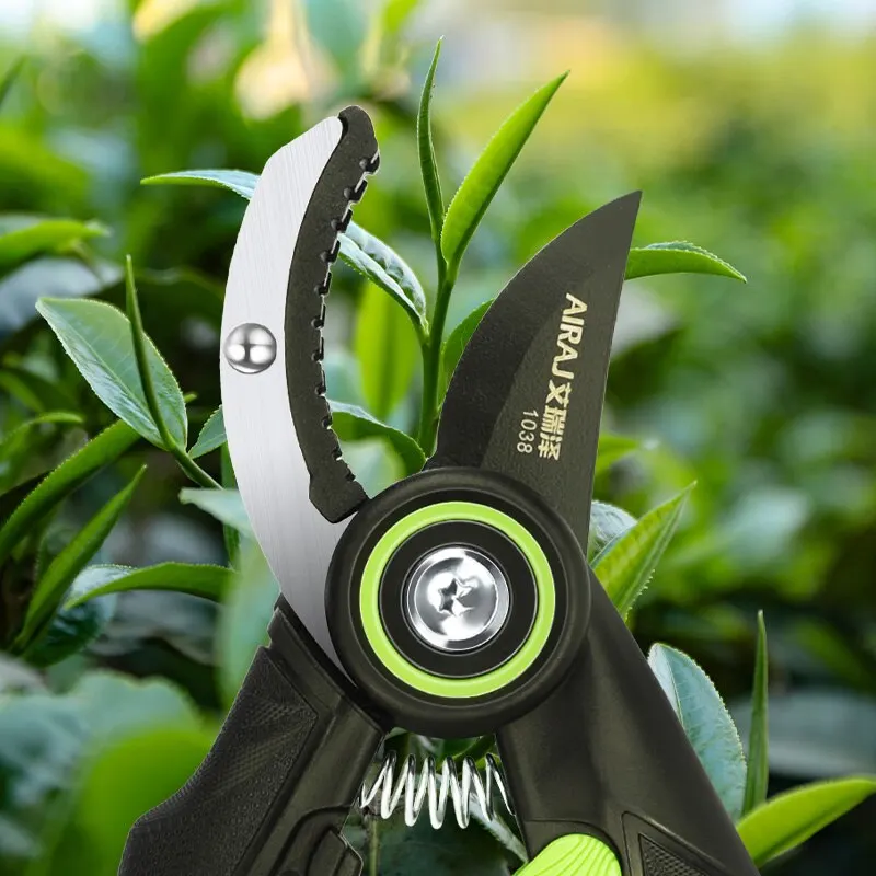 AIRAJ Pruning Shear Garden Tools Labor Saving Scissors Gardening Plant Sharp Branch Pruners Protection Hand Durable