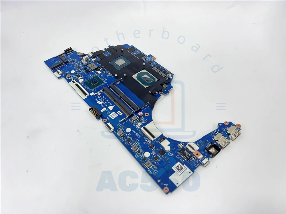 Laptop Motherboard L58851-601 LA-H472P For HP 17-CD I7-9750H   GTX1650 4GB  text OK