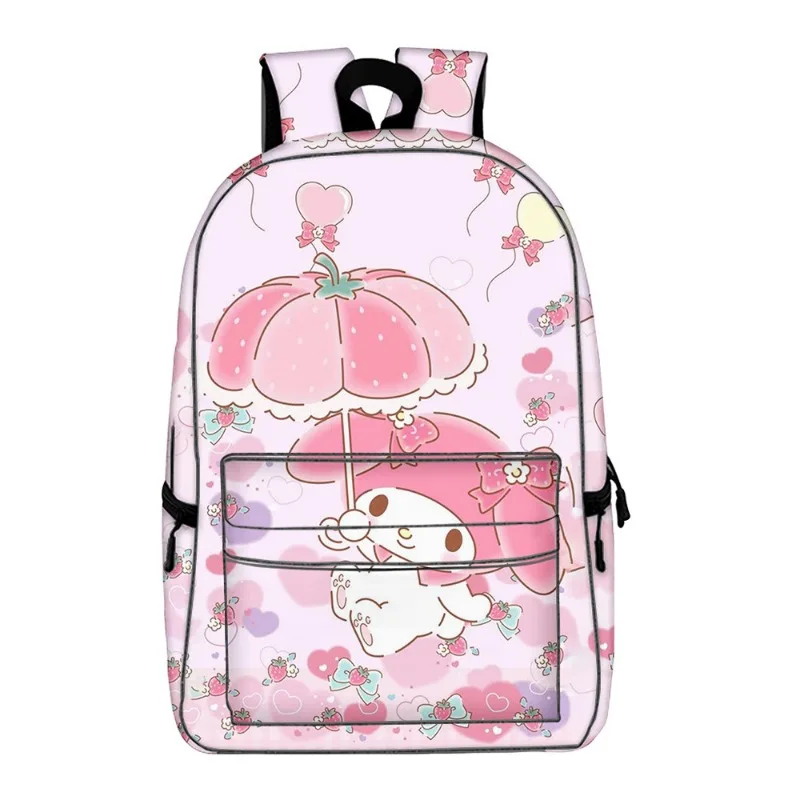 My Melody-Mochila escolar para chica, morral para ordenador portátil, bolsa de viaje para estudiantes universitarios