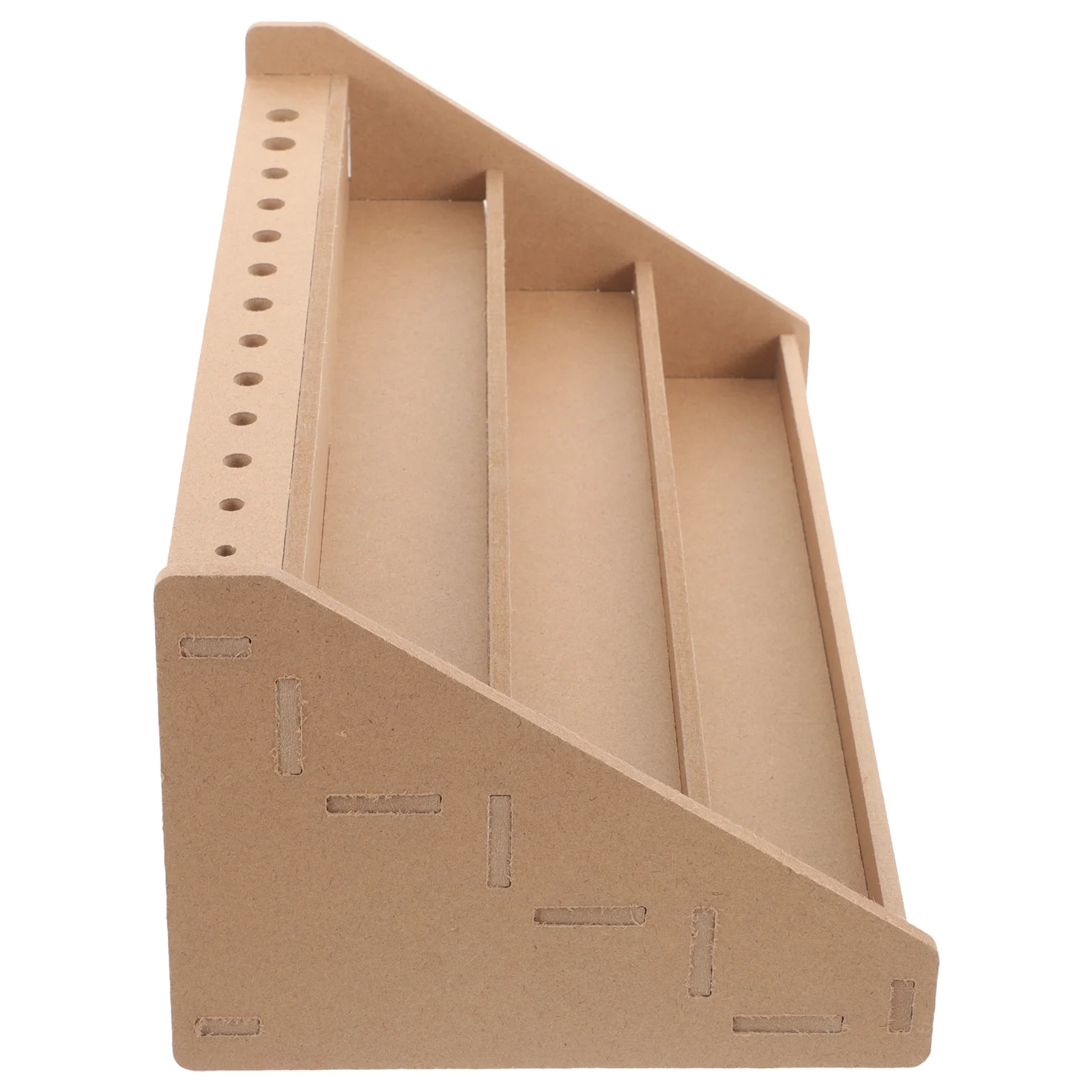 

Multi Layer Paint Storage Stand with Brush Slots Acrylic Paint Organizer Holder for Desk Tabletop Organization Solution