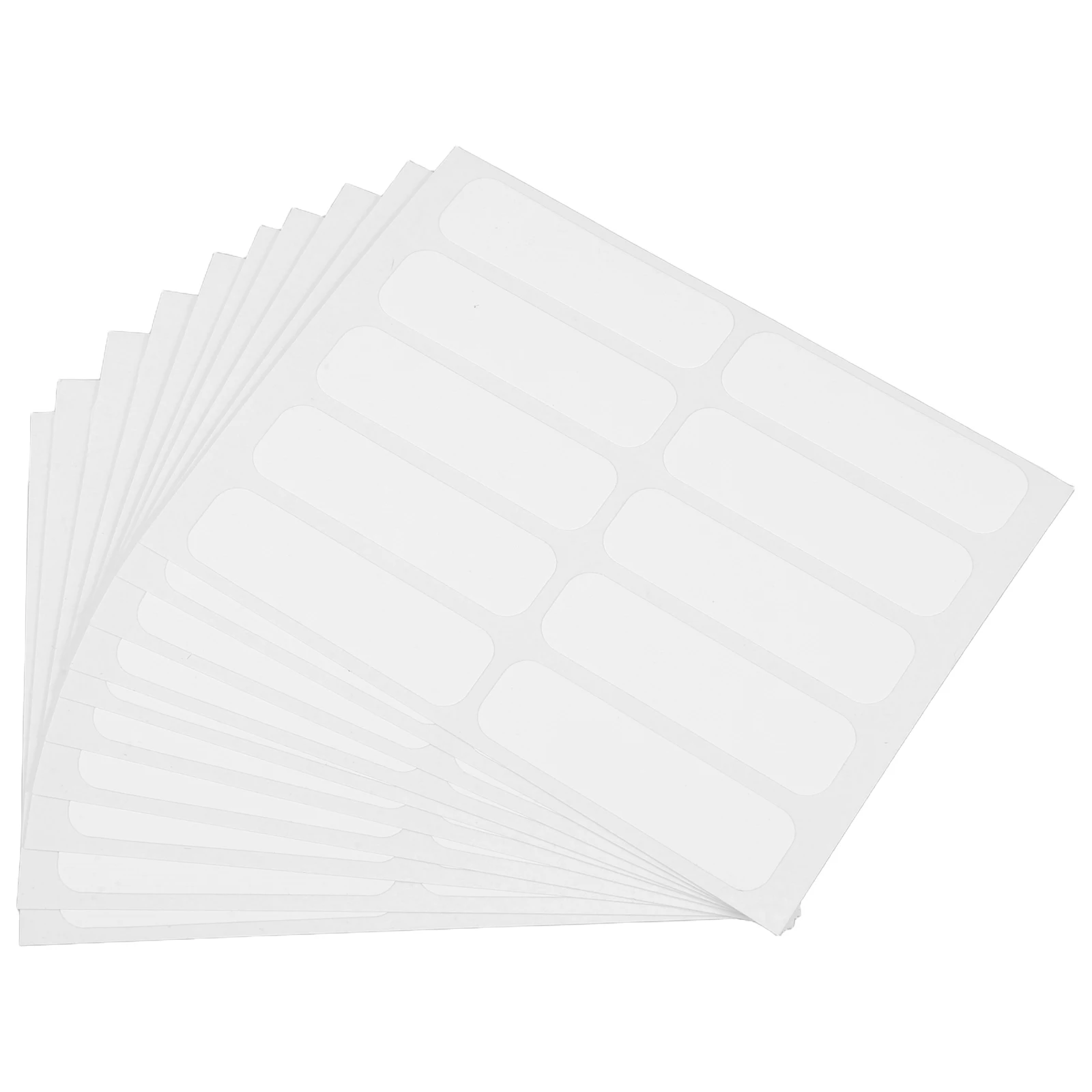 

100 Pcs Writable Fabric Labels For Clothing Durable Hand Writable Laundry Stickers Self Adhesive Name Tags For Kids Daycare