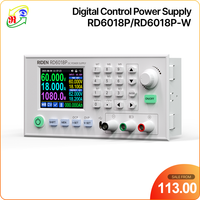RD RD6018P 60V 18A 5 Digit Display DC Adjustable Step Down Voltage Regulated Power Supply Buck Converter Laptop Repair&1200W PSU