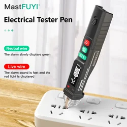 LCD Visual Smart AC Non-Contact Contactless Voltage Detector Tester Pen Alarm Voltage Indicator Meter Electric Tester 12-1000V