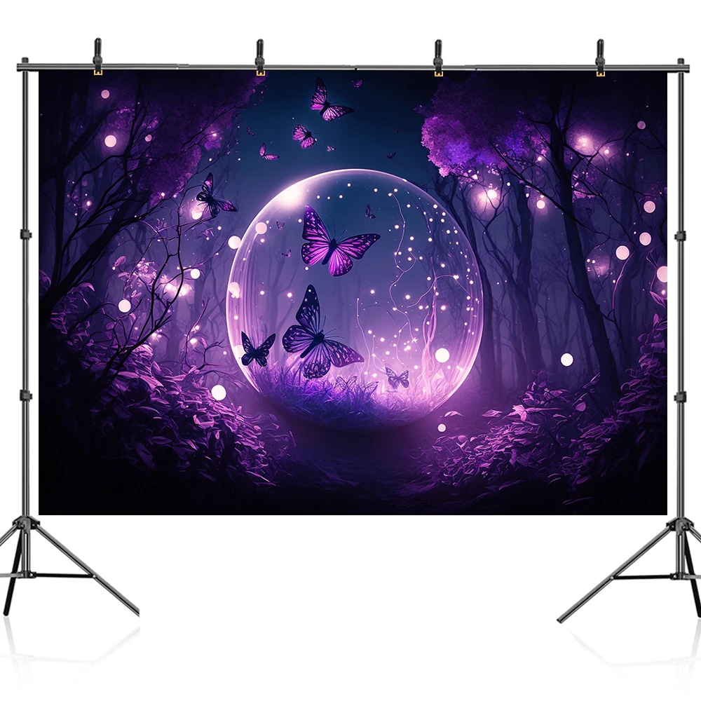 Bonvvie Photography Background Dreamy Natural Jungle Forest Wonderland Art Portrait Photocall Decor Prop Backdrop Photo Studio