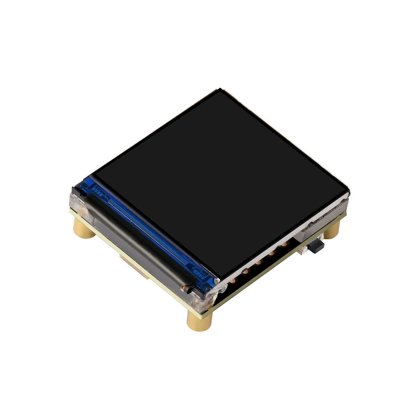 Fotografia 4: Placa de Desenvolvimento Waveshare ESP32-C6 com Display LCD de 1.3 polegadas 240×240, Processo de Imersão em Ouro, Processador RISC-V de 32 bits de Alto Desempenho