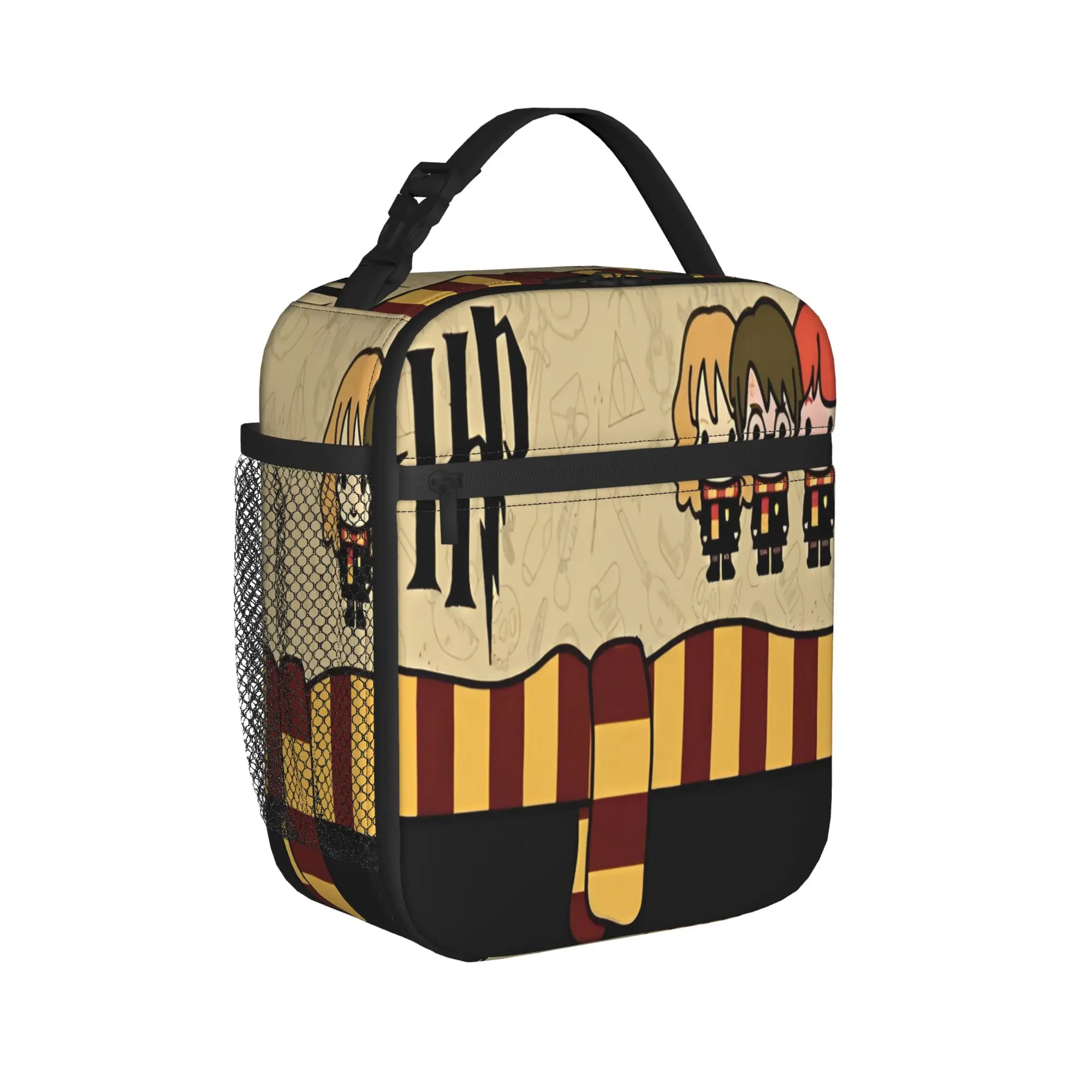 

H-HP-P Harrys potters magic Insulated Lunch Bag for Men Women Food Container Portable Cooler Thermal Bento Box For Work