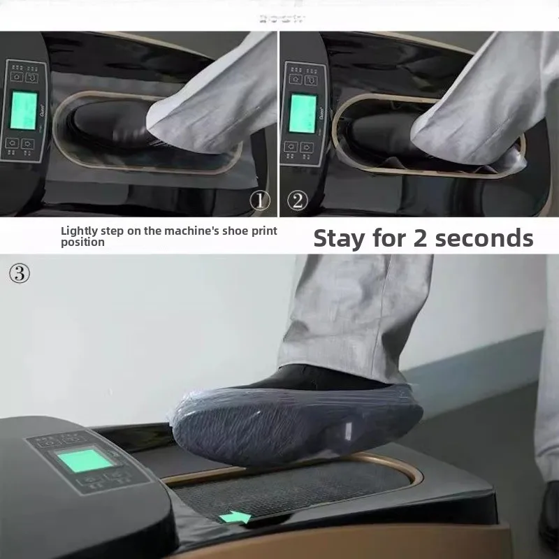 Intelligent electric shoe cover machine High-grade board room shoe cover machine Foot stepping Household waterproof
