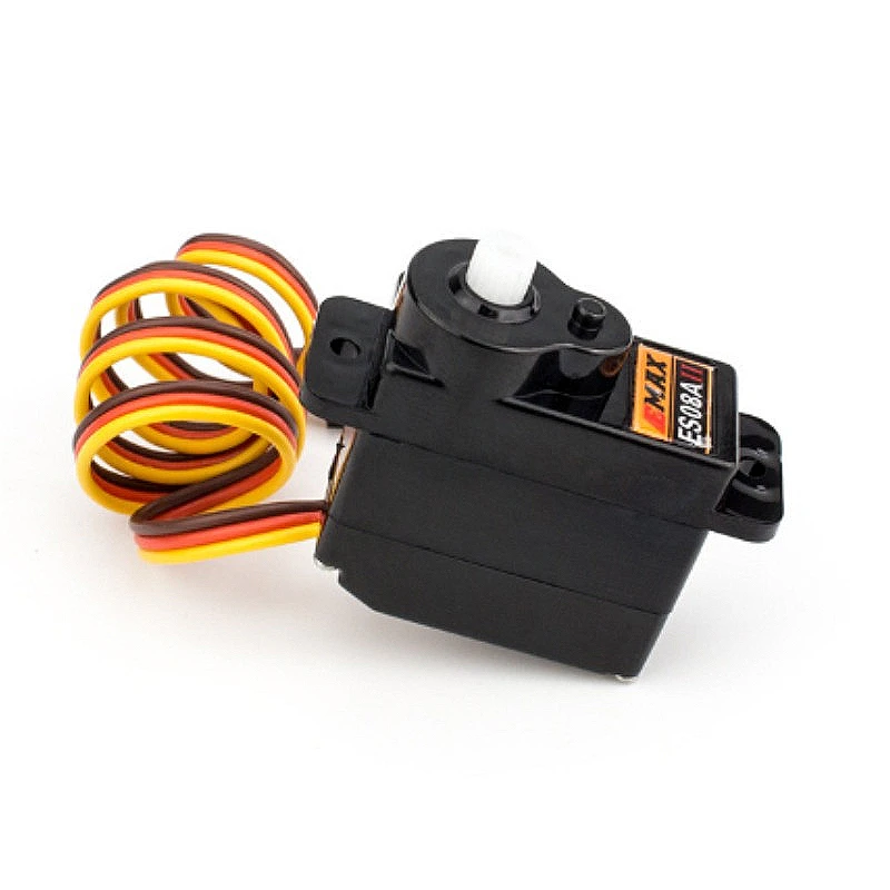 EMAX ES08A II 9g Micro Servo Plastic Gear Analog Mini Servo1.8kg/Sec for RC Models Fixed Wing 3D Airplane Replacement DIY Parts