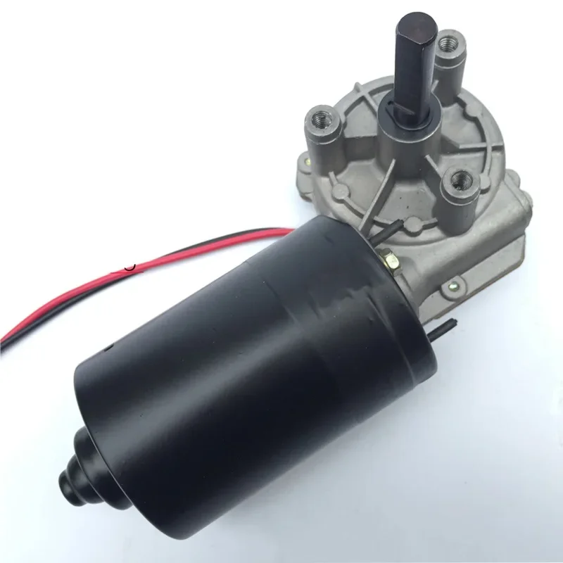 dc Motor reducer 80 rpm worm gear motor 12v 24V 60w