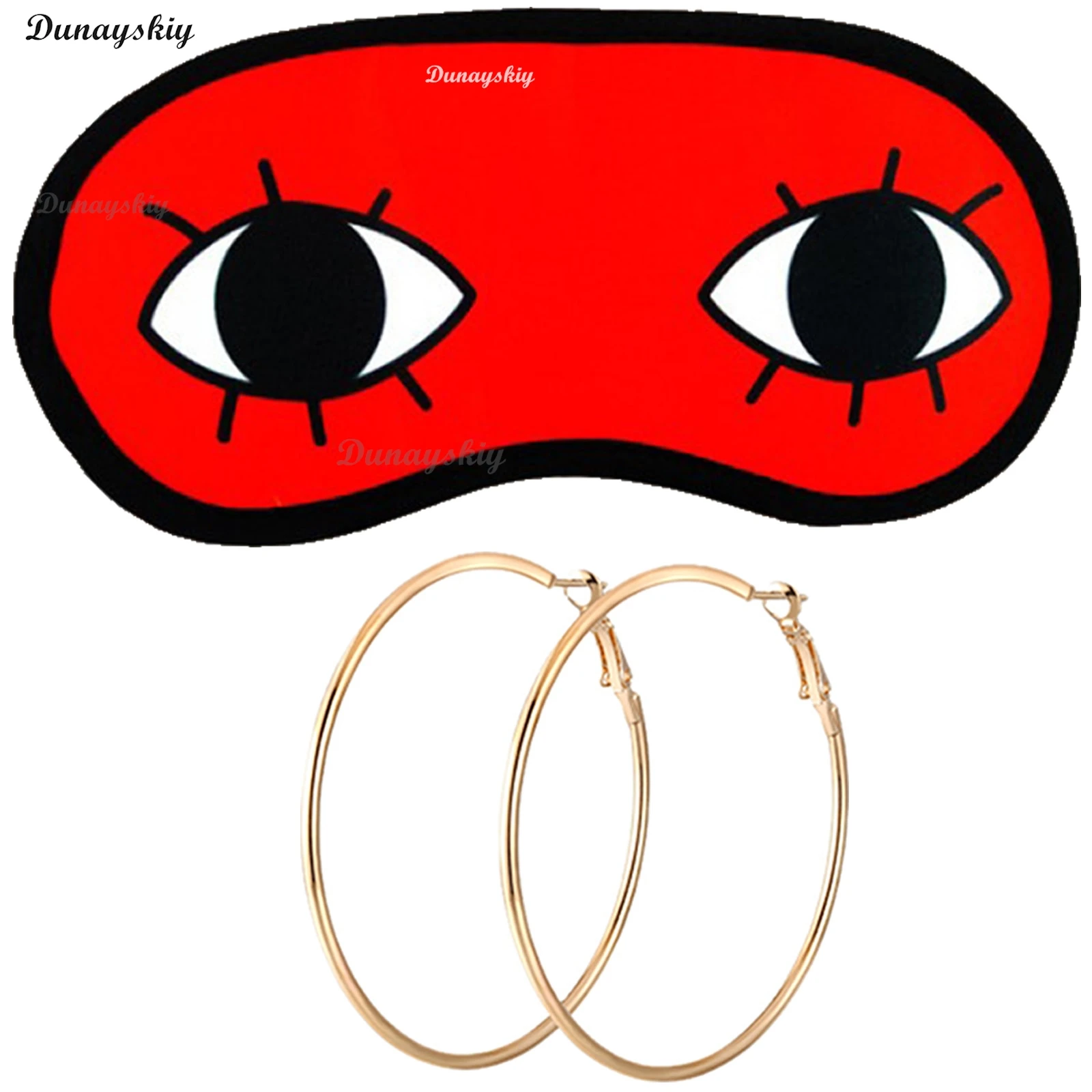 $*()Seiko Ayase COS Anime Dandadan Roleplay COS Glasses Patch Halloween Party For Women Men Accessory Props @#$%^&*!()