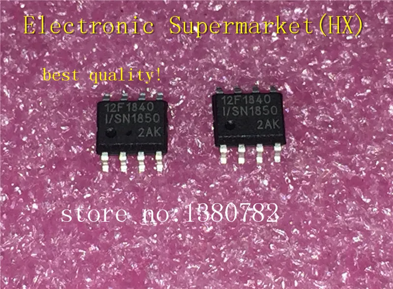 

Free shipping 100pcs/lots PIC12F1840-I/SN PIC12F1840 12F1840 SOP-8 IC in stock!