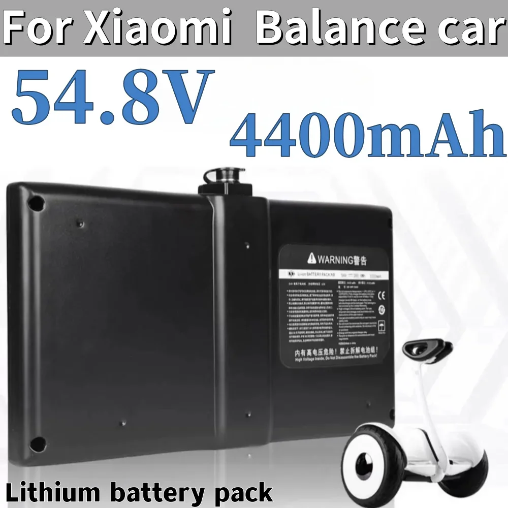 

New 54.8V 4400mAh Rechargeable Lithium-ion Battery 4400mAh 241Wh,Suitable for Xiaomi No. 9 Electric Battery Pack