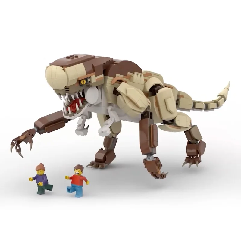 新しいジュラシックワールドリボーン恐竜ビルディングブロック変形ティラノサウルスレックスパズル組み立ておもちゃトレンディな置物装飾