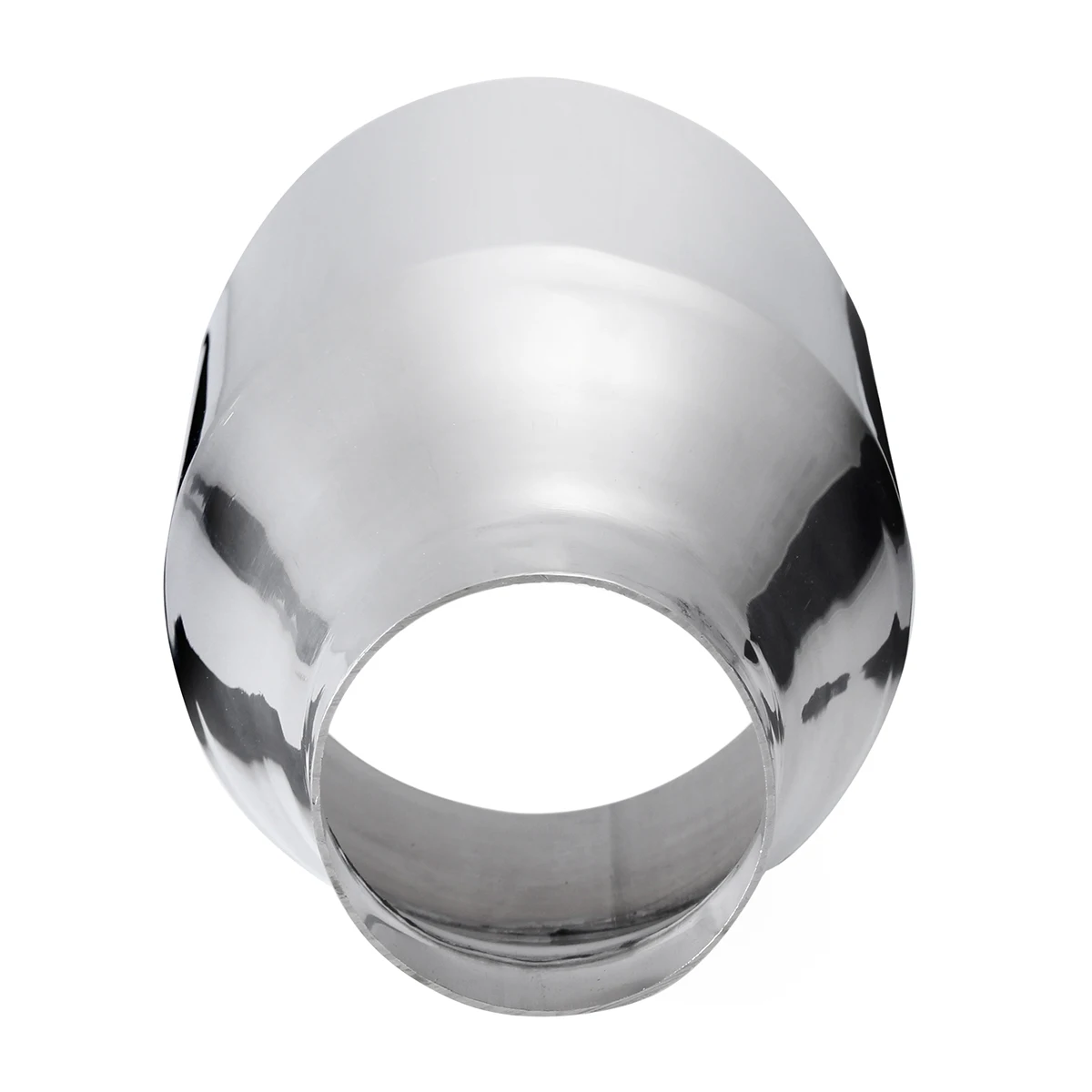 57mm-101mm Stainless Steel Car Exhaust Muffler Pipe Dual Wall Muffler Tip Exhaust System Universal