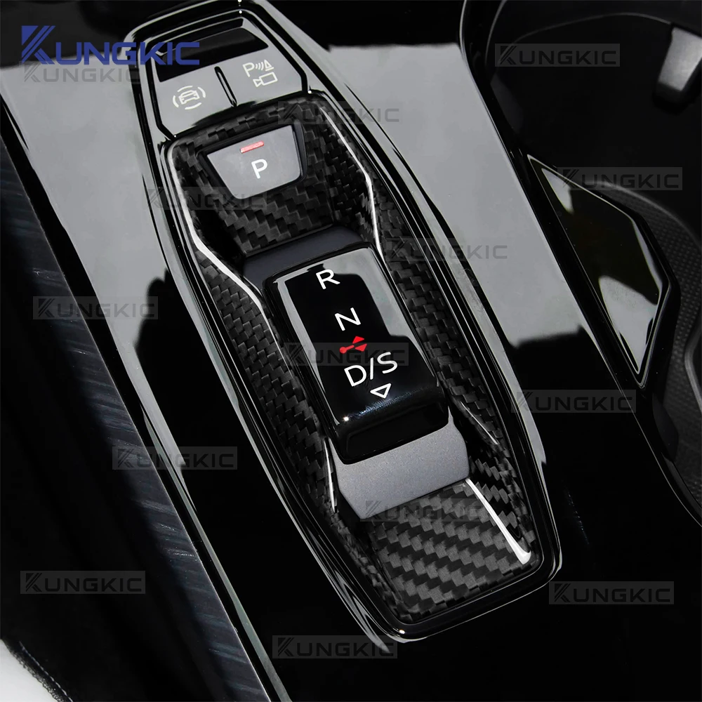 لأودي A3/A5/A6/Q5/Q6/SQ5/SQ6/RS3 S e-tron GT/RS e-tron GT 2025-UP Q4 e-tron 2024-UP ريال جاف ألياف الكربون سيارة والعتاد التحول TrIm