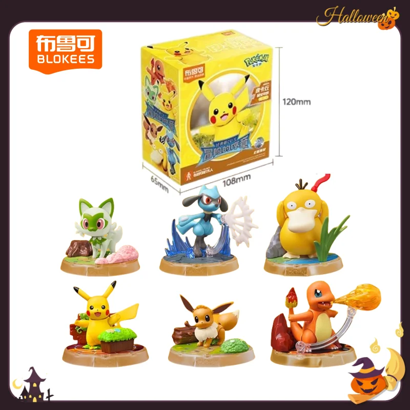 البوكيمون الشكل بيكاتشو تشارجر Eevee Ceruledge Greninja عمل نموذج لجسم الزينة الديكور اللعب جمع هدية الكريسماس