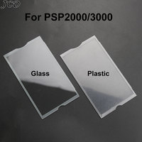 JCD For PSP 2000 3000 PSP2000 Game Console Plastic Glass Screen Lens Display Panel Cover Transparent Frame Clear Mirror Cover
