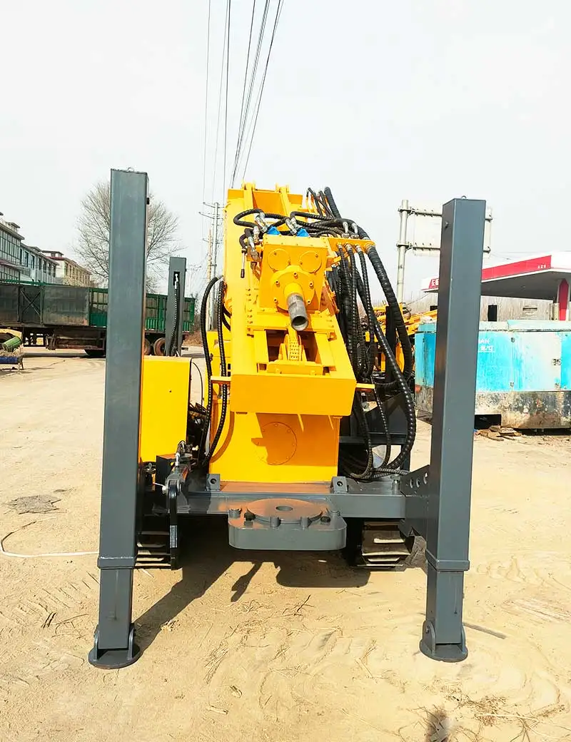 Customized 180m 200m Hard Rock Breaker Pneumatic Portable Soil Drilling Rig Equipment in Water Well