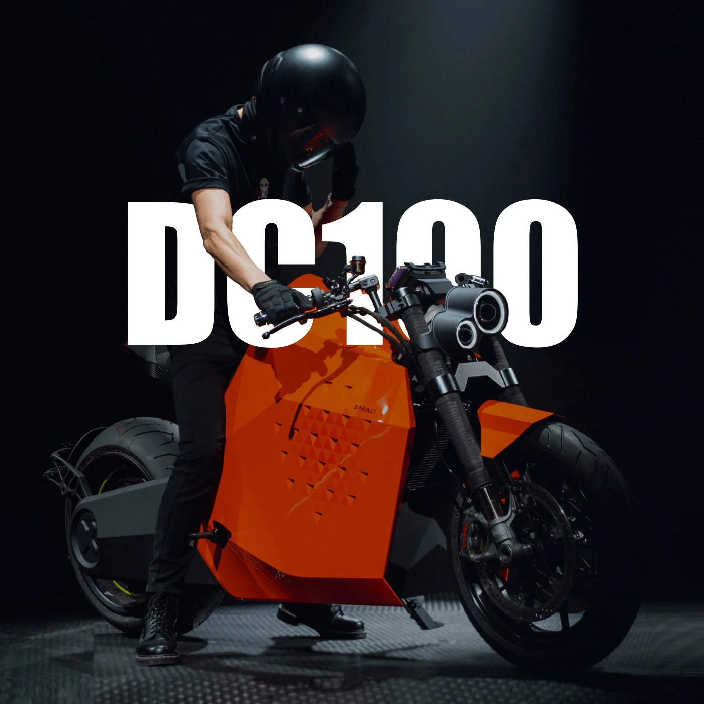 High-end luxury electric motorcycle Top Speed 200km/h lithium battery direct drive Peak Power100kw electric two-wheeled ebike