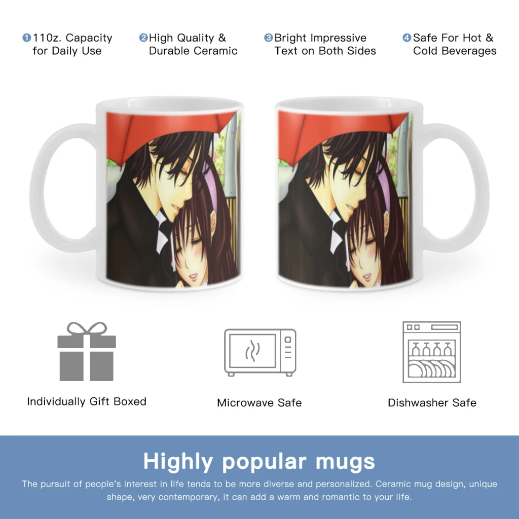 

Vampire Knight Classic Vintage Free shipping Ceramic Mug Cute Coffee Tea Milk Stave Mugs And Cups with Handle Novelty Gifts