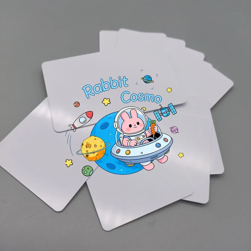 

100X глянцевая белая пустая ПВХ-карта для струйной печати, водонепроницаемая пластиковая идентификационная карта без чипа для Epson для принтера Canon 86 мм X 54 мм