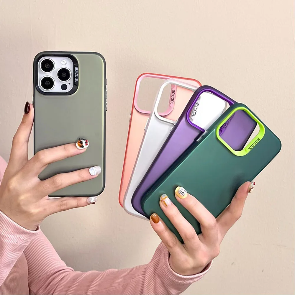 For Oppo A3x Case OPPO A3 Phone Case OPPO A3 4G A3X 4G Cover OPPO A3 A3X CPH2681 CPH2641 CPH2669 Metallic Aurora Matte Cover