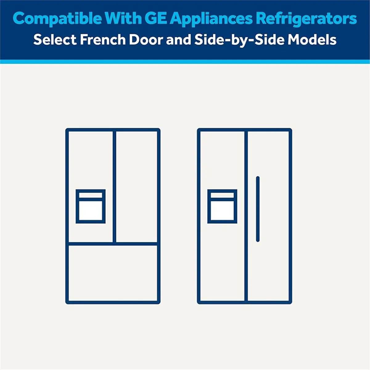 AA83 XWFE Refrigerator Water Filter, Certified to Reduce Lead, , and 50+ Other Impurities