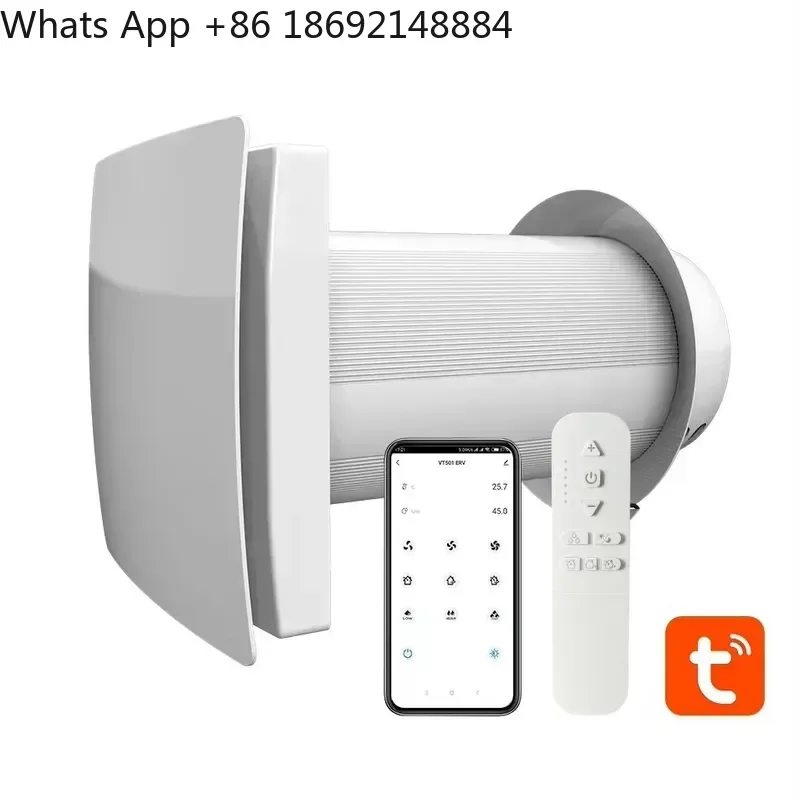 for Single Room Wall-Mounted Heat Recovery Ventilation